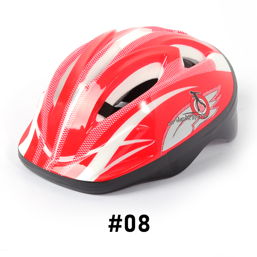 Casco de seguridad para deportes al aire libre para niños, protección para la cabeza, para bicicleta de montaña o de carretera: 08