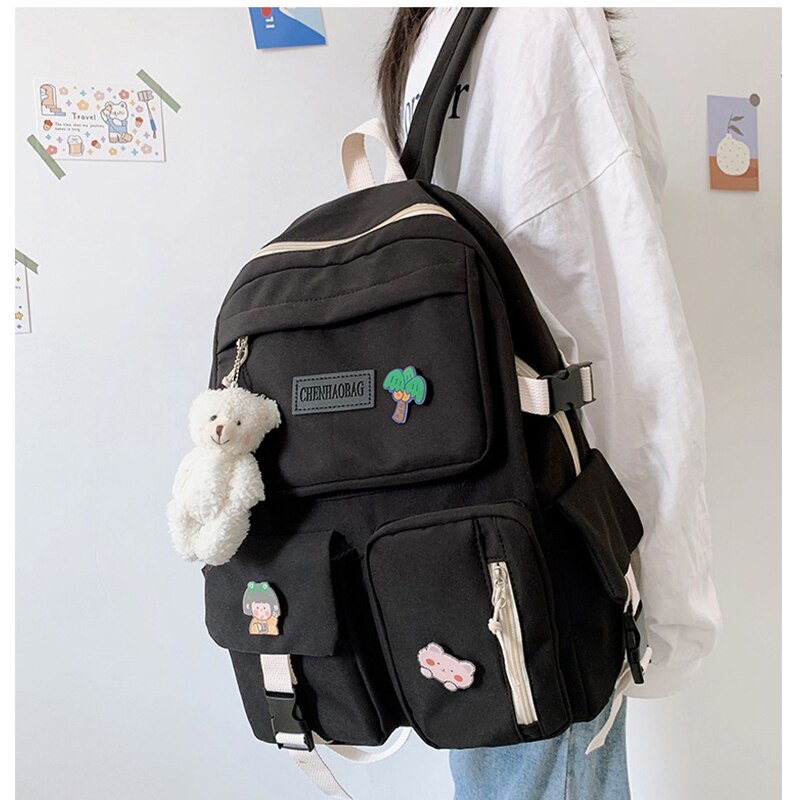 Niedliche schultaschen für mädchen, Teenager-rucksäcke für sterben mittelschule, damen 2022 rucksäcke Ich bin lässigen Hochschule-stil