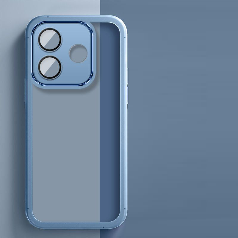 Für Realme C53 Hülle Realme c51 Handyhülle Realme Note 50. Hüllen Realme Narzo N53 stoßfeste Beschichtung Silikonrückseite: Blau / Realme note 50