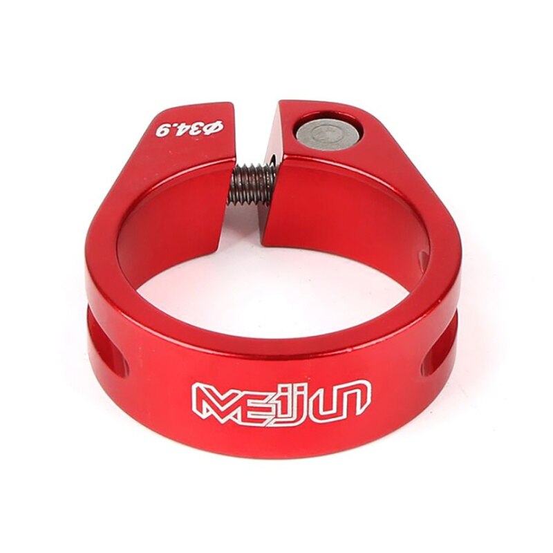 Bicycle Seatpost Clamp Aluminum Alloy Quick Release Mountain Bike Lock Seat Post Tube Clip Clamp 31.8/34.9mm Style: B2-34.9mm