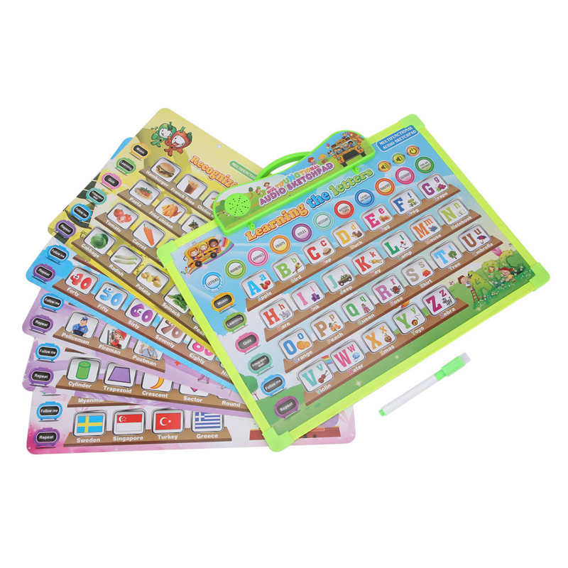 Plan Organizer Kinderen Engels Onderwijs Lezen Leren Machine Voice E‑book Audio Schetsblok 889 ‑ 11 Educatief Planner