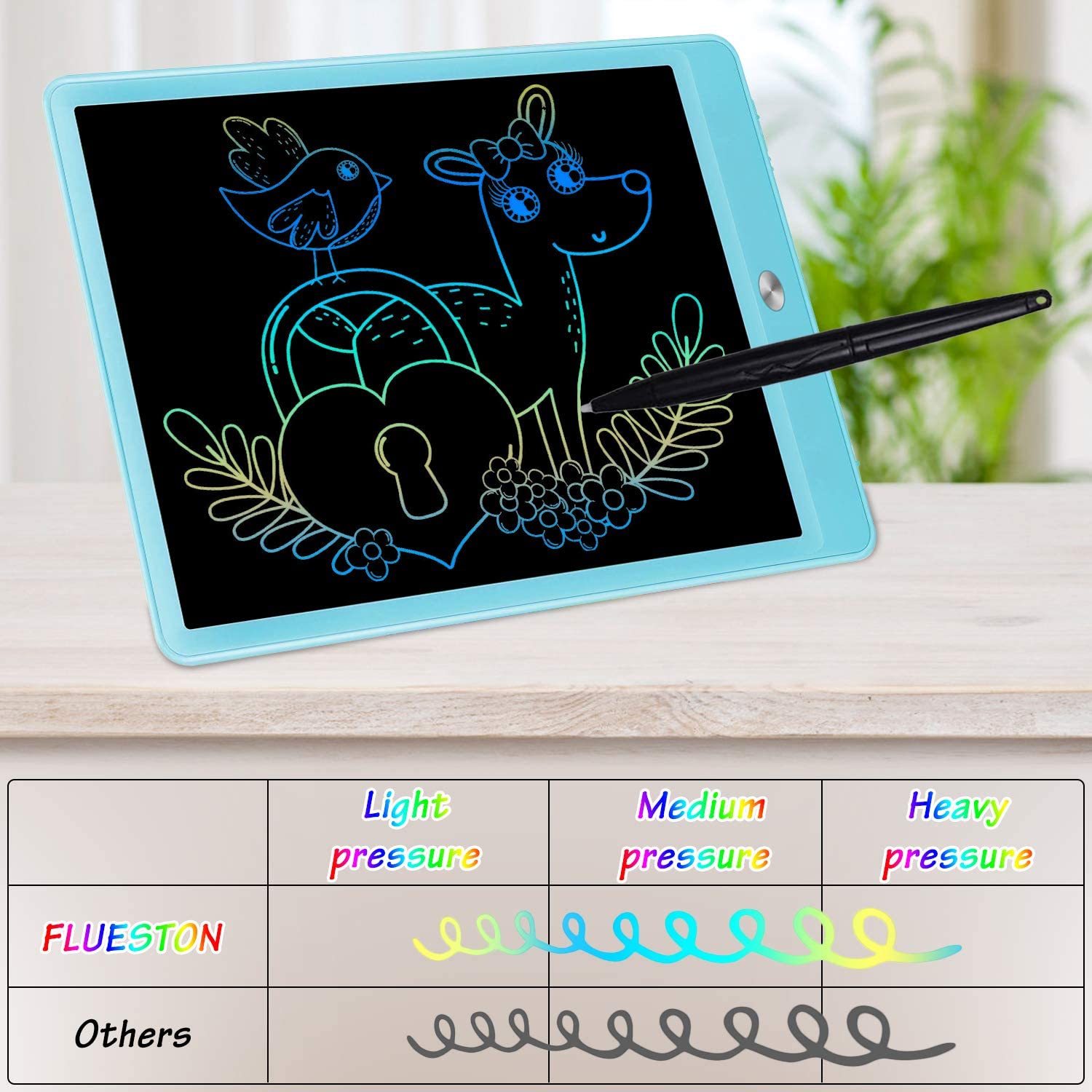 8.5Inch Electronic Drawing Board LCD Screen Writing Tablet Digital Graphic Drawing Tablets Electronic Handwriting Pad Board+Pen