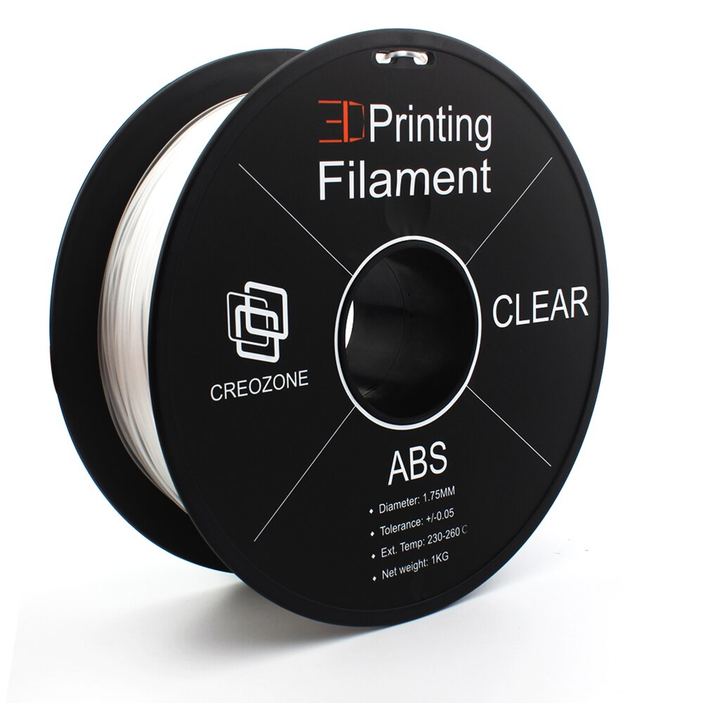 Creozone abs-kunststof voor 3d printers abs-filament 1.75 1kg 2.20 lbs 3d printerfilament 3d printmaterialen