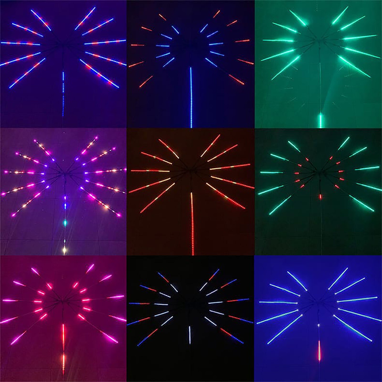 Led Verlichting Met Muziek Synchronisatie Gevoelige Kleur Rgb Ingebouwde Microfoon Licht App Controle Voor Wedding Party Kerst