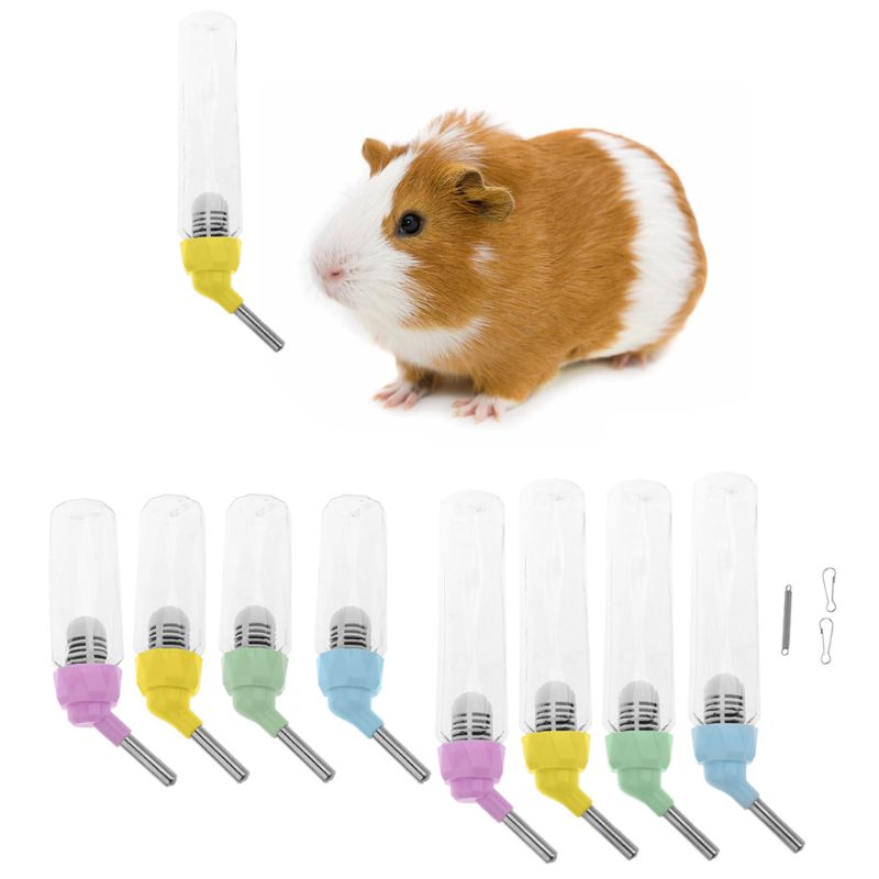 Pet Leak Proof Guinea Pig Water Bottle Hamster Cage Hanger Water Dispenser