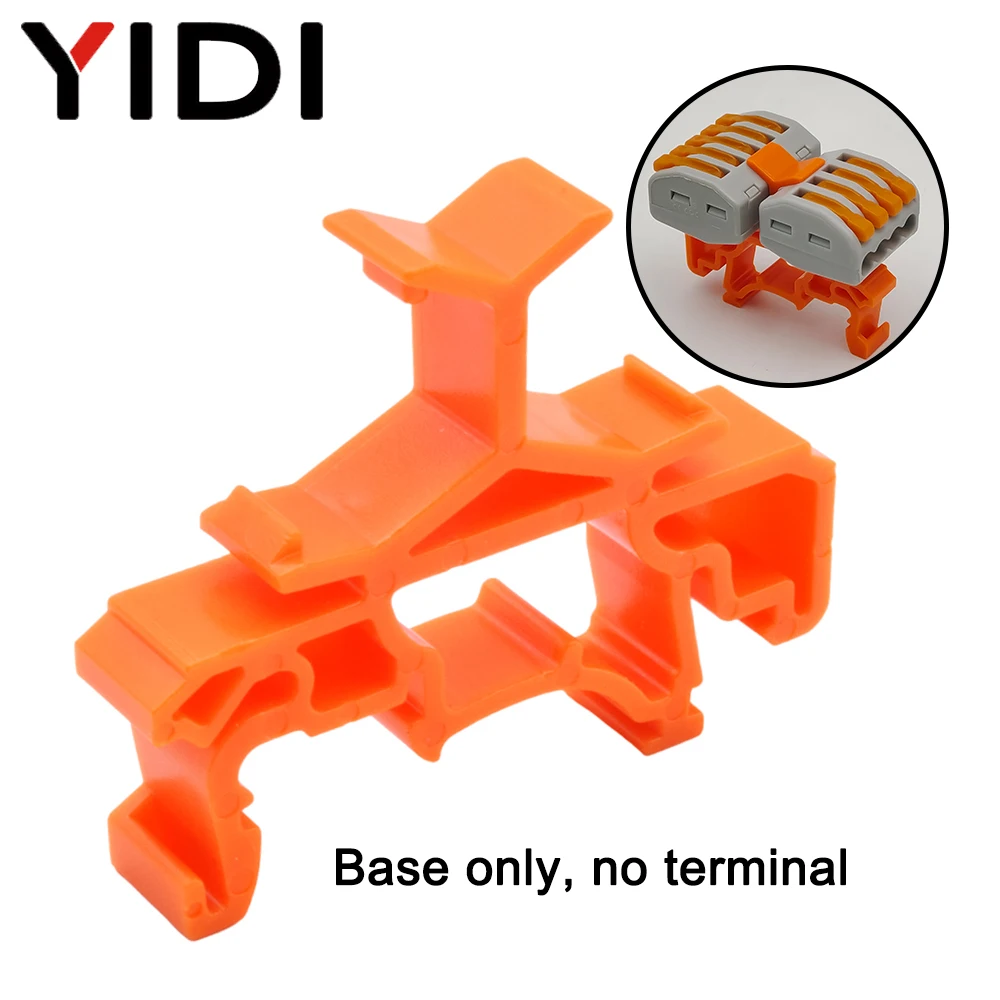 5/10pcs Fast Cable Wire Connector Compact Push In Quick Spring Splicing Multiplex Terminal Block Electrical Connection Conductor: Gold / Under 5Pcs