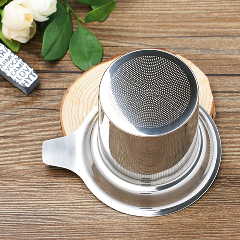 Mesh Thee-ei Herbruikbare Rvs Theezeefje Mesh Thee-ei Theepot Leaf Spice Filter Drinkware Keuken Accessoires