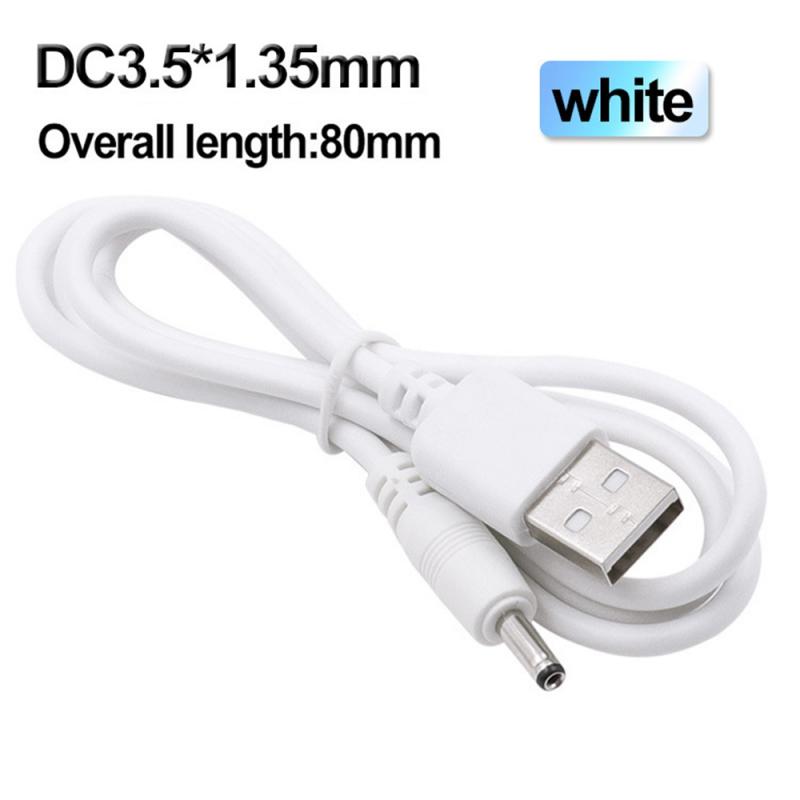 Cable de alimentación USB 2,0 macho A 3,5x1,35mm 3,5mm macho conector de barril DC 5V Cable de alimentación Cable adaptador-cargador * 3,5*1,35mm