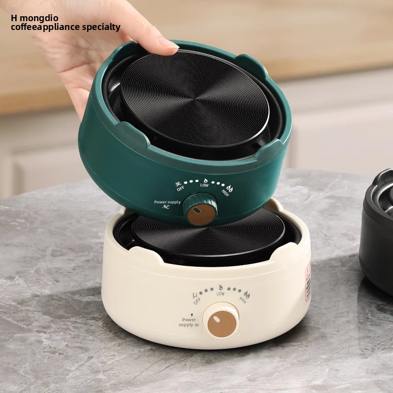 110V Electric Ceramic Stove Moka Pot Coffee Maker Health Healing Base Heating Bottom Water Boiler for Home Use Appliances