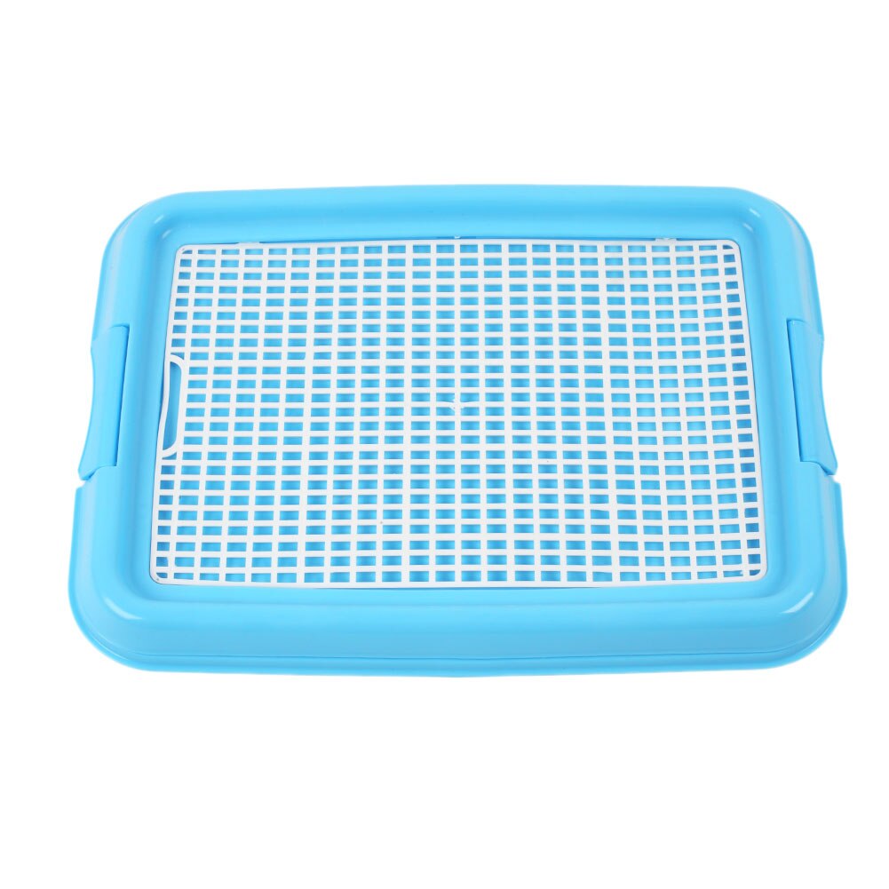 Portable Dog Puppy Indoor Restroom Training Potty Pee Toilet Fence Tray Pad