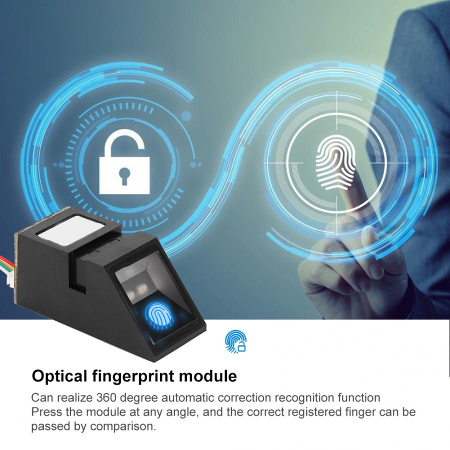 A33 usb optisk fingeraftryk biometrisk modul scanner adgangskontrol sensor fingeraftrykslæser