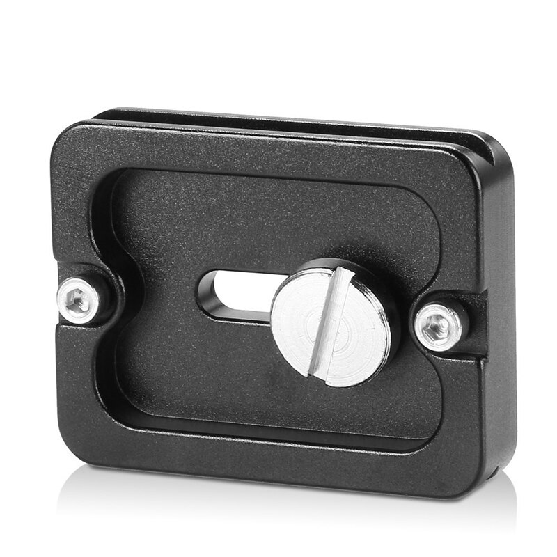 Plateau Dégagement Rapide 70mm - Pour Rotule Trépied Appareil Photo - Métal Noir