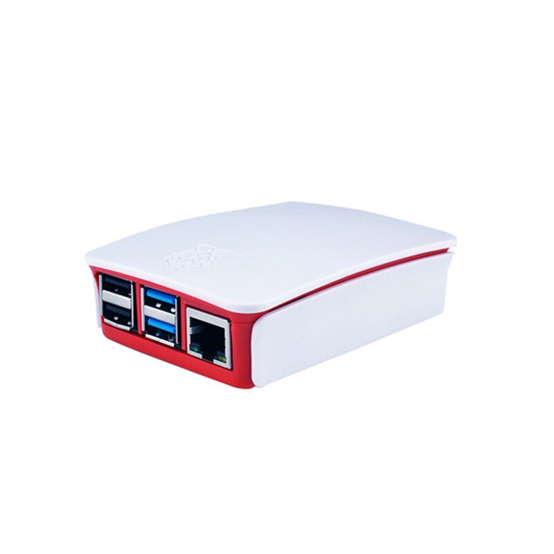 Raspberry Pi 4 Model B ABS Case Plastic Box White Shell Classic for Raspberry Pi 4