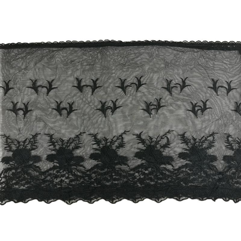 Couverture wit zwart katholieke hoofddoek vrouwen hoofddoek kapel kant kerk sluier bruiloft bruid mantilla latijnse sluiers voor de mis: Zwart