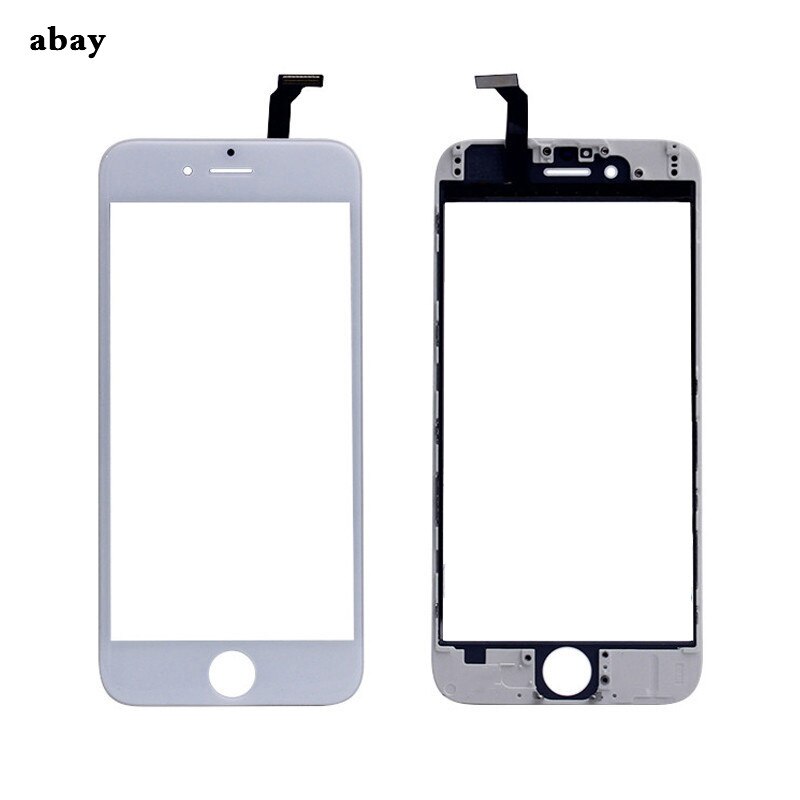 Touch Screen Glas + Rahmen Digitizer Für iphone 5 5C 5S 6 6S Plus TouchScreen Ersatz Für iphone 5 6 6S plus Telefon Zubehör