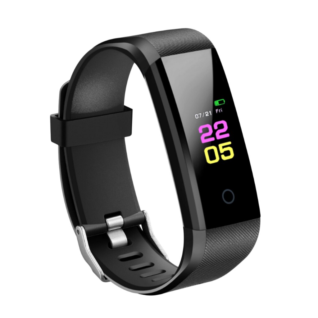0.96" 115Plus Plastic Smart Tracker Wristband Bluetooth Passometer