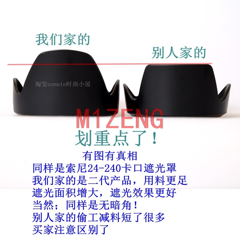 ALC-SH136 Sh136 Reverse Petal Flower Zonnekap Cover 72Mm Voor Sony E Mount Fe 24-240Mm F3.5-6.3 oss Camera Lens