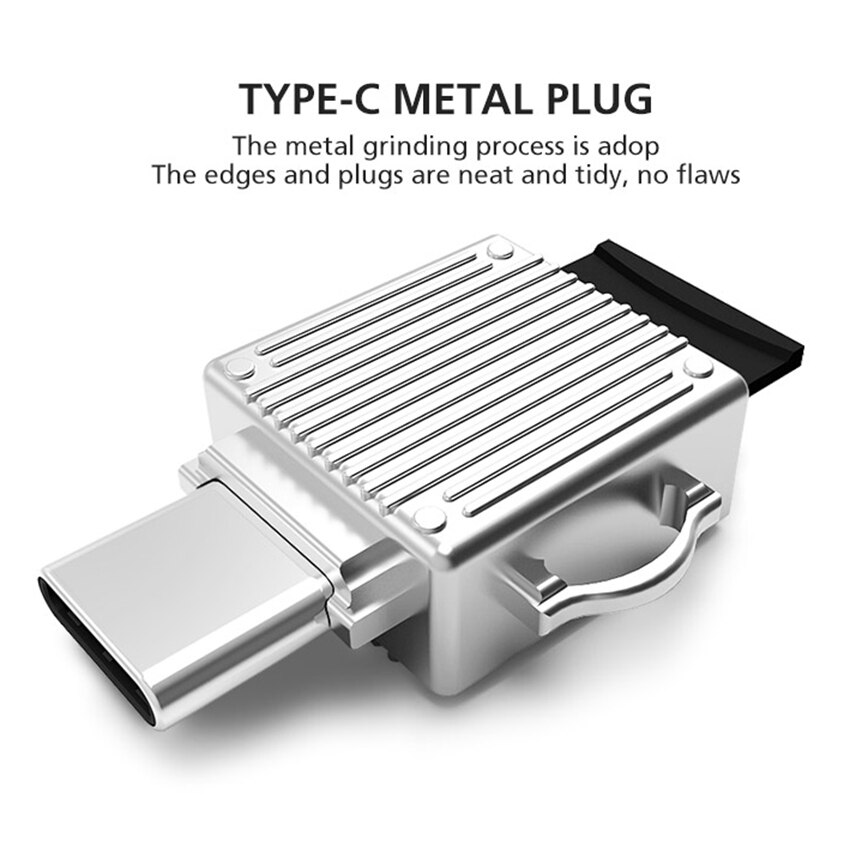 Kortleser usb  c 3.1 sd/ micro sd tf otg type c smart minnekort adapter for bærbare kortleser sd kortleser tofoco