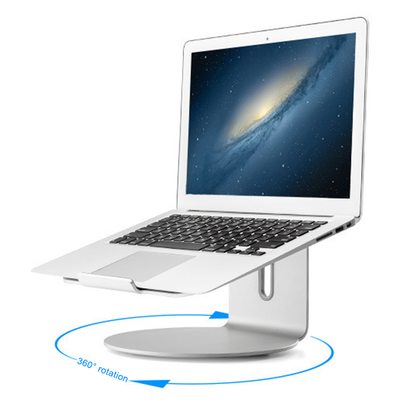 360 Draaien Aluminium Laptop Stand Base Notebook Verhoog Cooling Houder Voor Apple Imac Televisie Projector Suppor