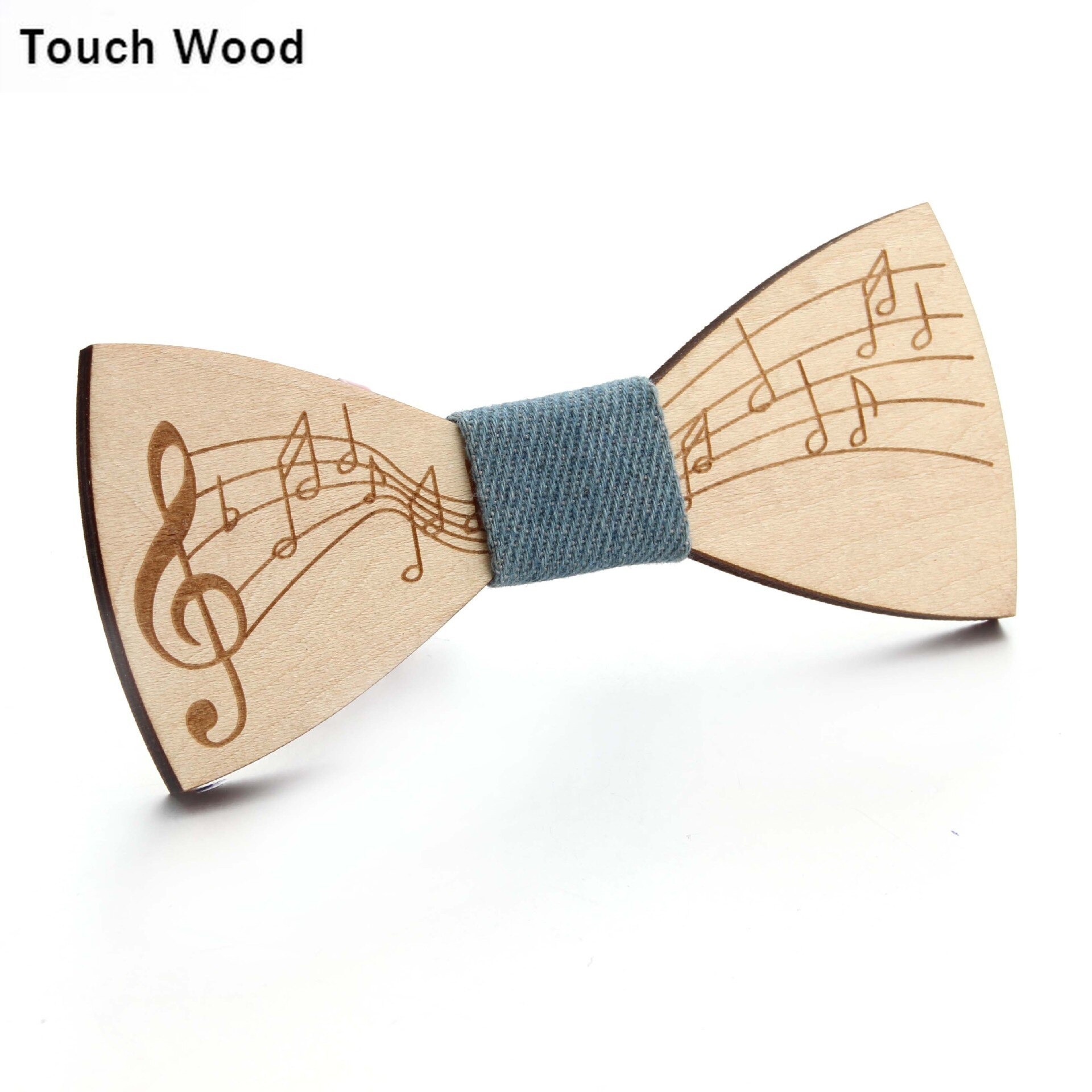 Træsløjfe mænds sløjfe naturligt håndlavet træ sløjfe noder