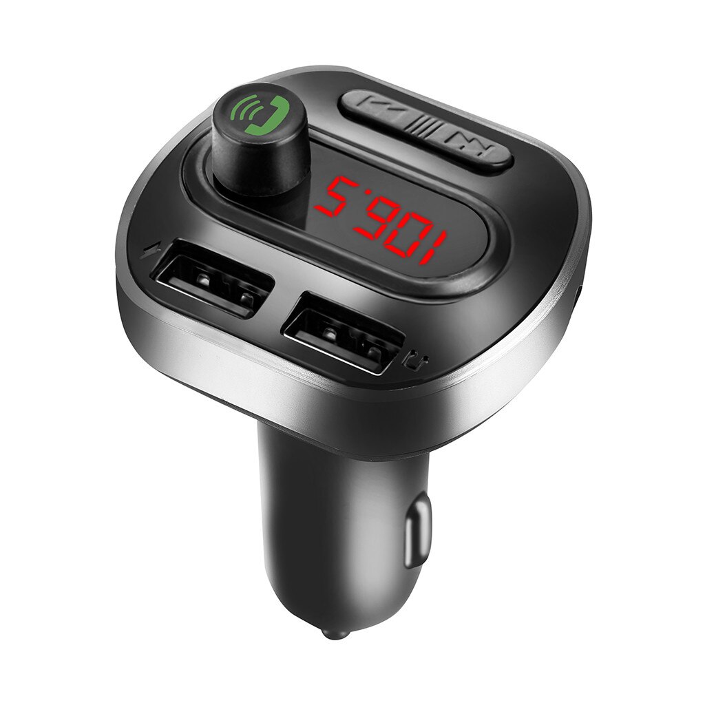 music player reproductor mp3 Bluetooth FM Transmitter MP3 Players Modulator Handsfree Dual USB car kit Support TF Card U Disk