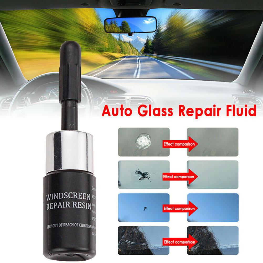 Automotive Car Vehicle Windscreen Window Glass Crack Repair Agent Tool Kit