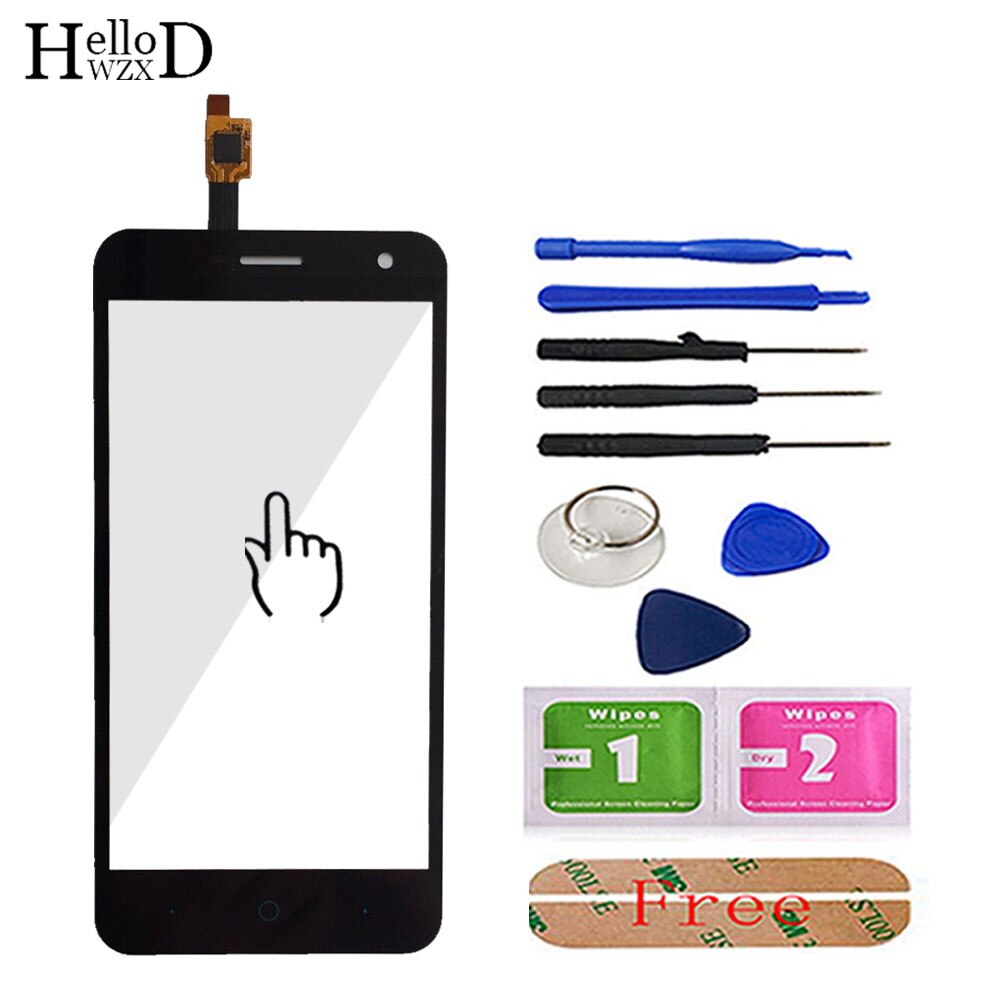 Touch Screen Voor ZTE Blade L4 Pro A465 A475 Touch Screen Digitizer Outer Glass Panel Touch Digitizer Panel Lens Sensor gereedschap