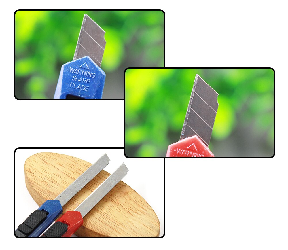 Mini Utility Knife Snap Off Retractable Razor Blade Knife Leather Tool Cutter DIY School Tool Supplies Art and Craft Mini Tool