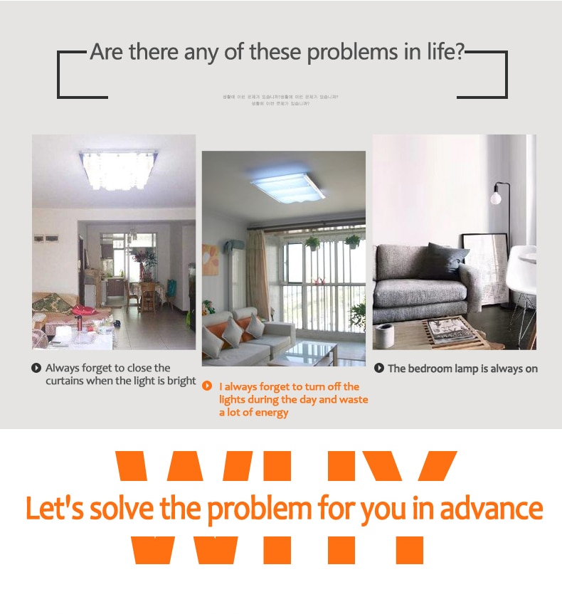 WIFI Wireless light sensor Automatic intelligent operation Brightness detectionAl linkage execution Tuya APP Control Smarthome