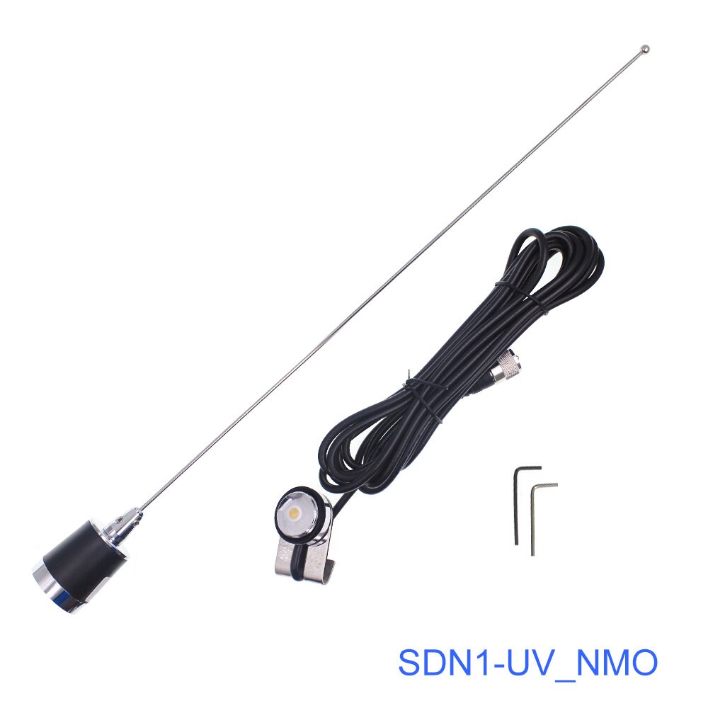 144/430MHz Dual Band NMO Mobile Radio Antenna 2.5 / 5.0 dBi with 4.2M / RG58AU Feeder Cable for BJ-218 BJ-318 KT-8900D KT-8900: Antenna-Feeder
