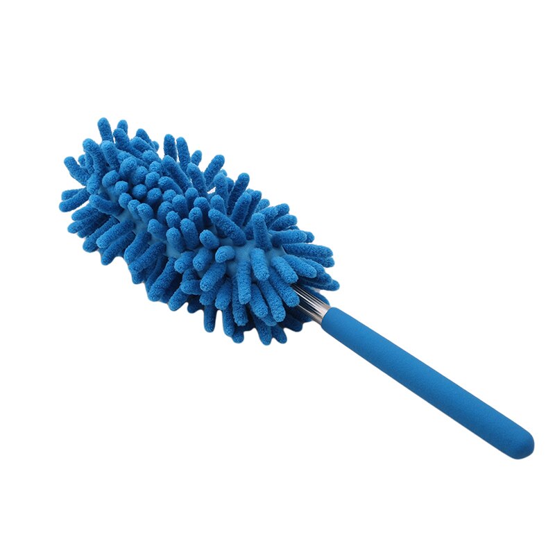 extensible de limpieza de microfibra plumeros de la pluma ajustable plumero para hogar cepillo para polvo limpieza de coches de Color a 4