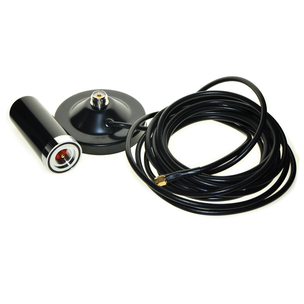 Dual Band Magnetic Base Mount Antenna with Ground Plane Kit, Vehicle Mobile Ham Radio Antenna for Garmin Alpha 100 200i 300i 200