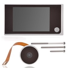 Mini Hd extérieur électronique caméra oeil de chat visionneuse 3.5 pouces intérieur Lcd couleur écran