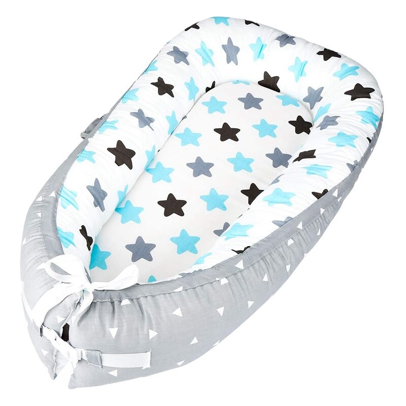 Cotton Baby Uterine Bionic Bed Anti-Pressure Baby Bed Portable Removable and Washable Newborn Bed Bed: Default Title