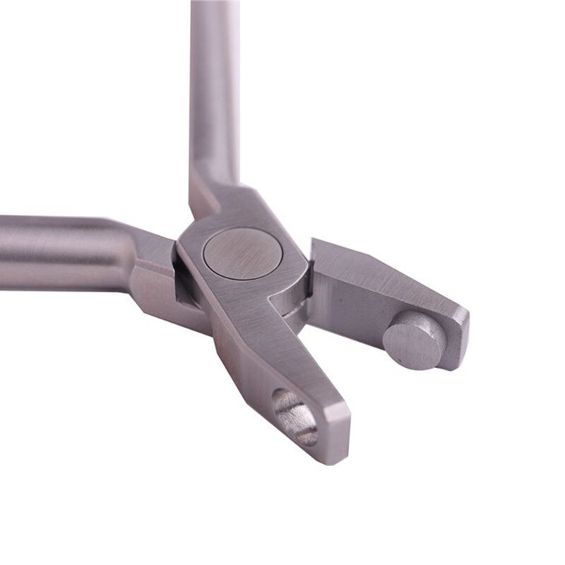 Orthodontic Clear Aligner Plier Punch Hole Thermal Forming Forcep Invisable Retainer Dental Half Moon Cutout Lingual Hole