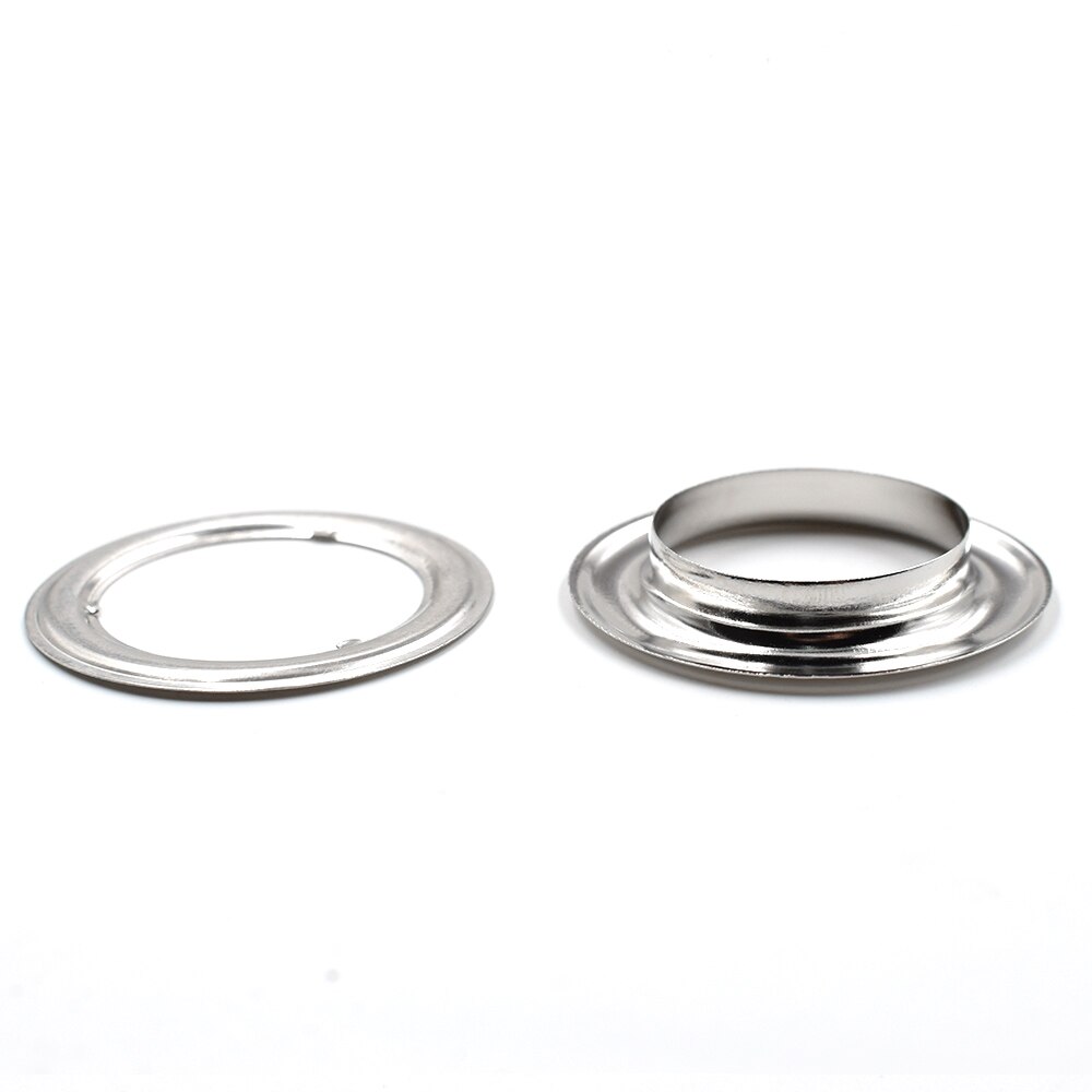 Œillets métalliques de 30mm, 30 pièces, trous de Ventilation, œillets métalliques argentés, tissu de canopée, trou de corde, vêtements et accessoires