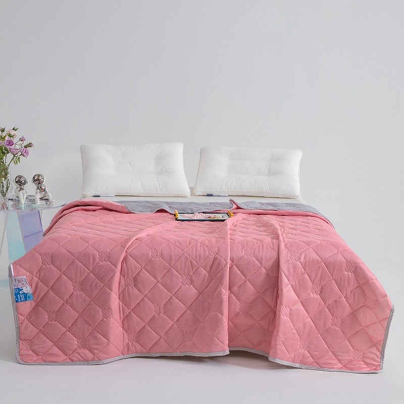 Zomer koel dekbed mint ijs zijde koel dekbed effen kleur thuis slaapzaal airconditioner quilt zomer