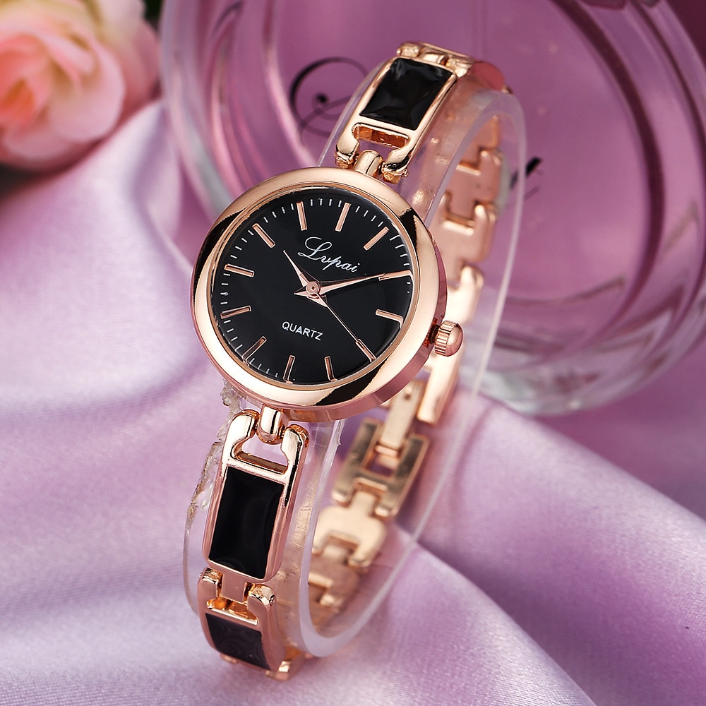 Vrouwen Horloge relogio feminino Klok Mode Dames Horloge zegarek damski Unisex Rvs Rhinestone Quartz Horloge