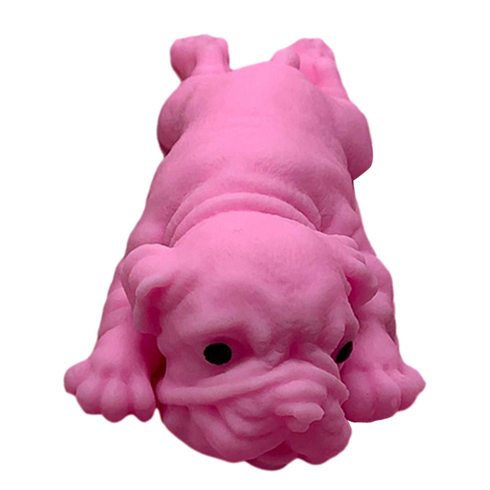 Juguete antiestrés para aliviar el estrés para niños y adultos, juguete antiestrés para broma práctica, juguete exprimidor para perros y hámster: Pink