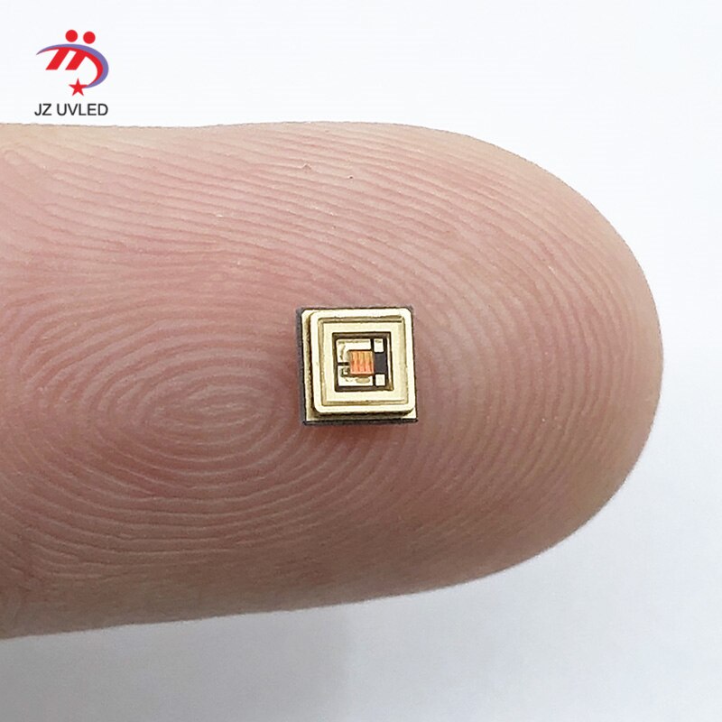 275nm 12mW UVC LED Lamp beads for UV disinfection equipment 265nm 285nm SMD 3535 chip LED Deep violet ultraviolet light 6V100mA