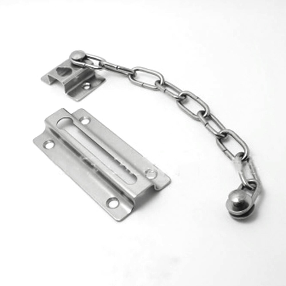 Security Door Chain Lock Safety Cabinet Bolt Chains with Screws Security Chain for Cabinet