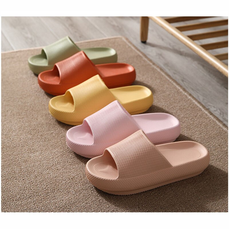 Unisex Bathroom Slidder Light Weight Comfy Indoor Slippers Man and Woman Summer Footwear