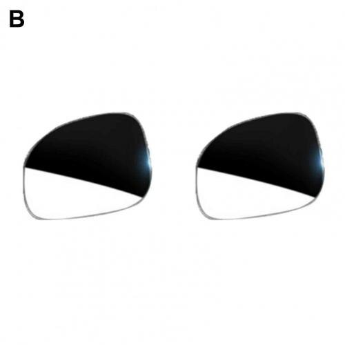 2Pcs/Set Side View Mirror Safe ABS Flexible 360 Degree Mini Side View Mirror Rear View Mirror for Auto: B