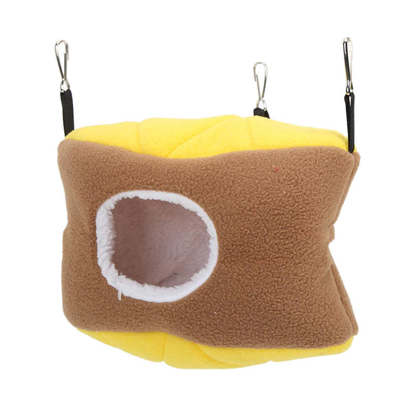 Winter Bird House Pineapple Bread Shape Winter Warm Birds Nest for Parrot