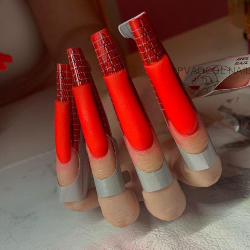 Nail Form Tips Extension Guide Stickers Self Adhesive Acrylic Nail System Sculpted Nails Form Tool