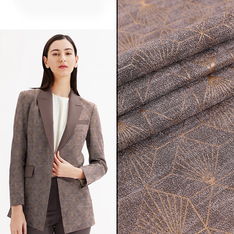 Satin jacquard brocart tissus à coudre tissu pour costume jupe et robe en satin de luxe vêtements tissu canapé coussin tissus