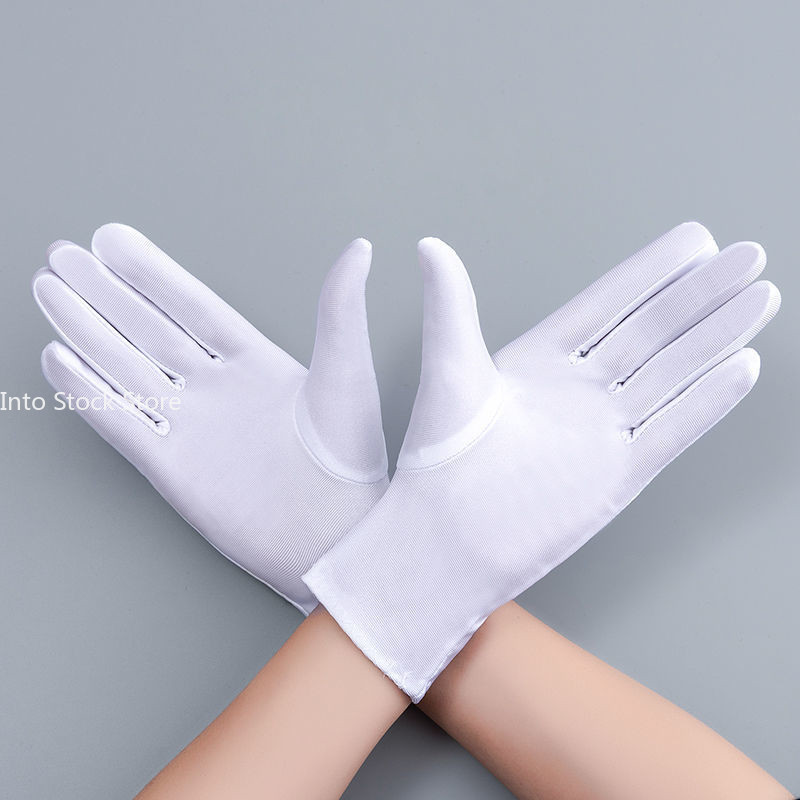 Herfst Zomer Dunne Ijs Zijden Handschoenen Lente Fietsen Rijden Zwart Witte Handschoenen Training Zonbescherming Handschuhe