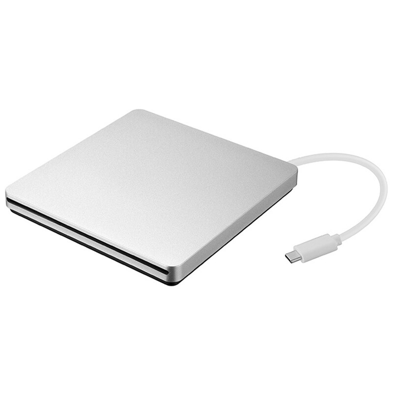 Externe Dvd Brander Usb 3.0/Type-C Optische Drive Slim Slot-In Cd/Dvd +/-Rw Brander Speler Usb C Superdrive Voor Mac/Venster: Type C