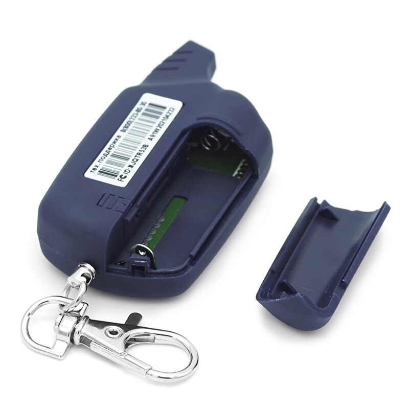 A91 Two way LCD Remote Control Key Fob Chain For Russian Anti-theft Vehicle Security Two way Car Alarm System Starline A91