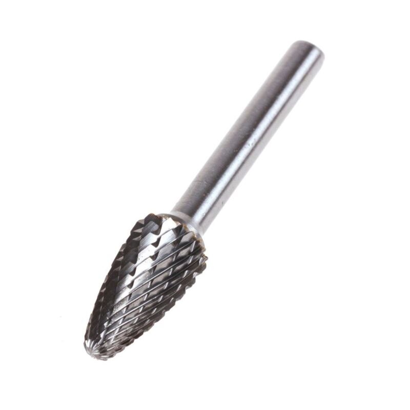Head Tungsten Carbide Rotary Point Burr Die Grinder 6 Mm Schacht Slijptol Boor Carving Bit